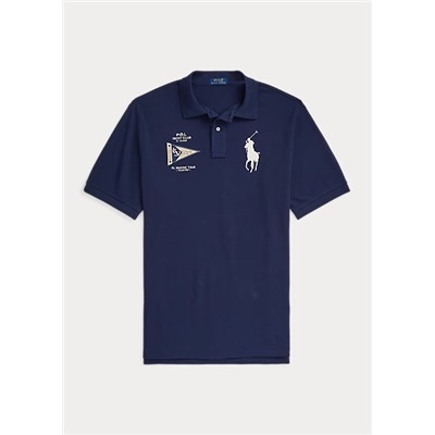 Big Pony Mesh Polo Shirt