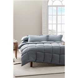Mona Tek Kişilik Comforter Set - İndigo