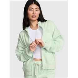 PINK Ivy Fleece Campus Full-Zip Hoodie