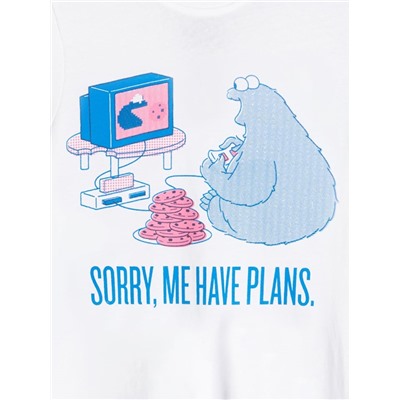 T-Shirt aus Baumwolle mit Druck