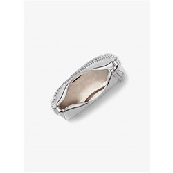 Jet Set Charm Small Metallic Leather Pochette