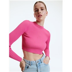 Crop Top mit offenem Rücken
