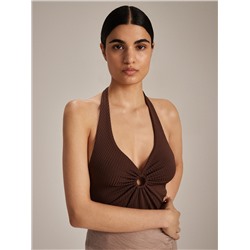 Crop Top aus Jersey