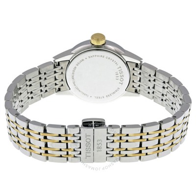 Tissot  Carson White Dial Two-tone Ladies Watch T0852102201300 Item No. T085.210.22.013.00
