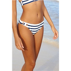Braguita de biquini Lima Blanco y azul marino