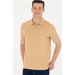 Erkek Camel Polo Yaka Tişört