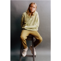 HOODIE WITH PIPING
