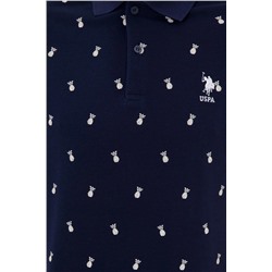 Erkek Lacivert Polo Yaka Tişört