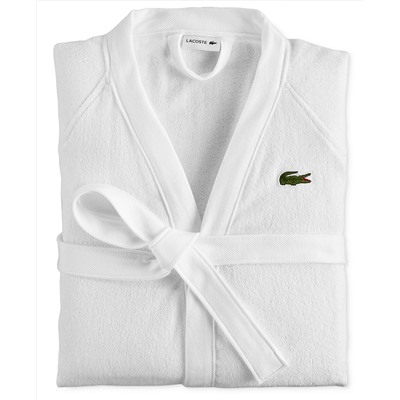 Lacoste Home Pique Bath Robe