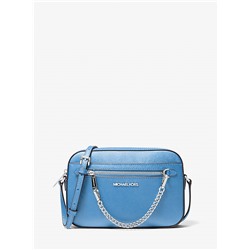 Jet Set Large Saffiano Leather Crossbody Bag