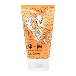 Elizavecca cer-100 collagen coating hair a+ muscle curl cream Несмываемый крем для вьющихся волос с коллагеном 120мл