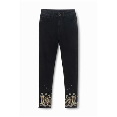 Pantalón tejano skinny tobillero
