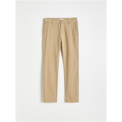 Chinohose mit hohem Baumwollanteil