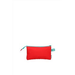 Estuche Rojo y turquesa
