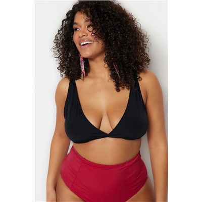 Trendyol Curve Siyah Üçgen Bikini Üstü TBBSS22BU0379
