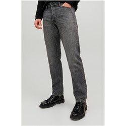 Vaquero recto Gris