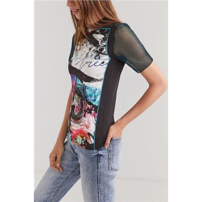 Camiseta arty patch