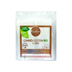 Gifrer Carrés Coton BIO x150