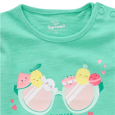 Baby T-Shirt mit Volant