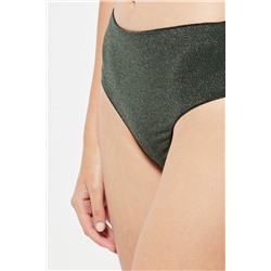 2 bragas altas - Verde y negro