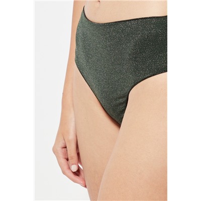 2 bragas altas - Verde y negro