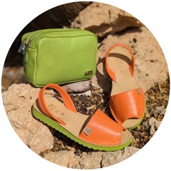 AB.ZAPATOS · 3201 naranja+Pelle 21-20 (370) manzana