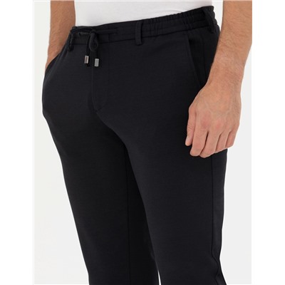 Lacivert Ekstra Slim Fit Kumaş Pantolon