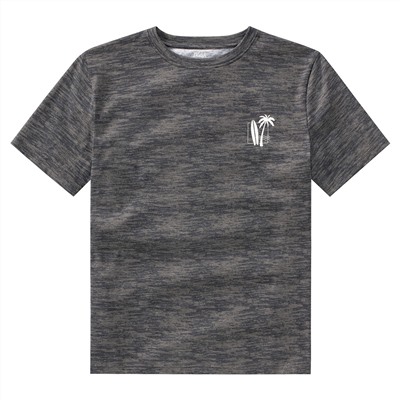 Jungen T-Shirt in Melange-Optik