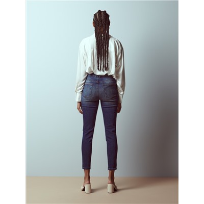 Slim-Jeans mit mittlerer Leibhöhe