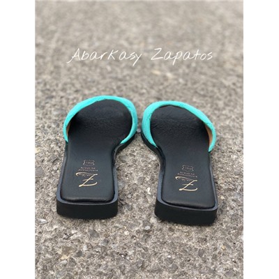 Ab.Zapatos 3420 NIZA+AB.Z PELLE JOLI (390) acuario