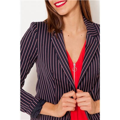 Blazer Azul marino y rosa