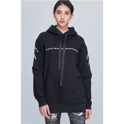 Sudadera de manga larga Negro