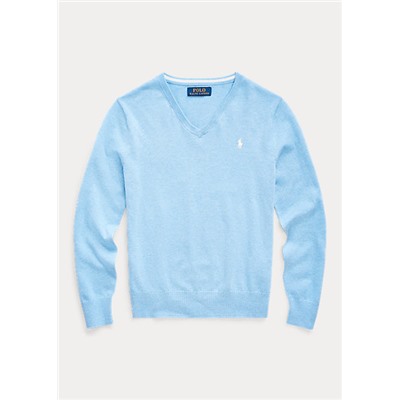 Boys 2-7 Cotton V-Neck Sweater