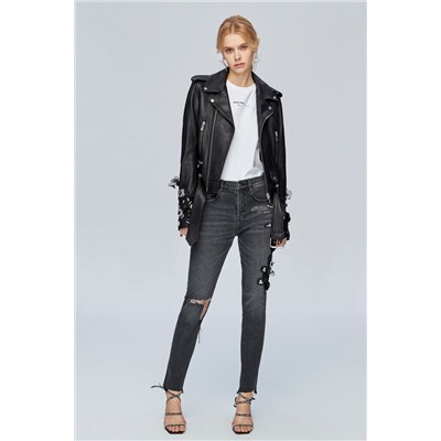 Vaquero skinny fit Negro