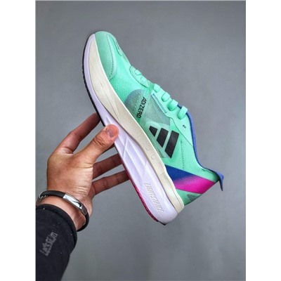 Кроссовки женские Adida*s Adizero Boston 11 Легкие и износостойкие, низкие, беговые, мятного цвета (ЛЮКС и Премиум Качества)