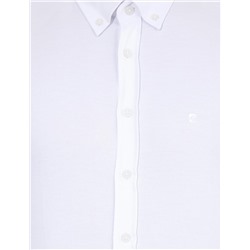 Beyaz Slim Fit Oxford Gömlek