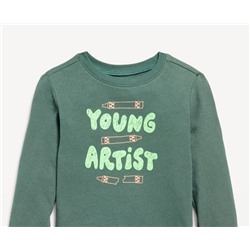 Long-Sleeve Graphic T-Shirt for Toddler Boys