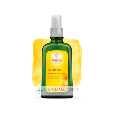 Weleda Huile de Massage au Calendula 100ml