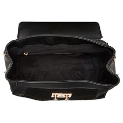 Shearling Convertible Backpack