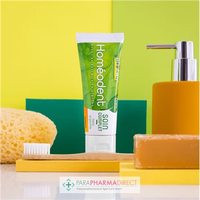 Boiron Homéodent - Soin Complet - Dents & Gencives - Goût Citron - Dentifrice 120 ml