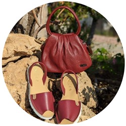 AB.Zapatos · 3202 · Granate+PELLE · LUX Burdeos АКЦИЯ
