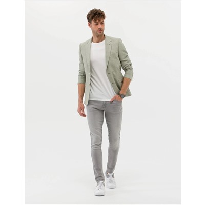 Açık Yeşil Ekstra Slim Fit Blazer Ceket
