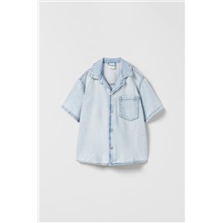 FLOWING DENIM SHIRT