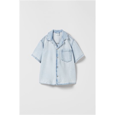 FLOWING DENIM SHIRT