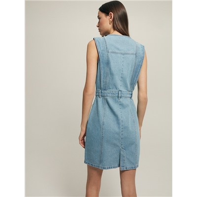 Kleid aus Denim