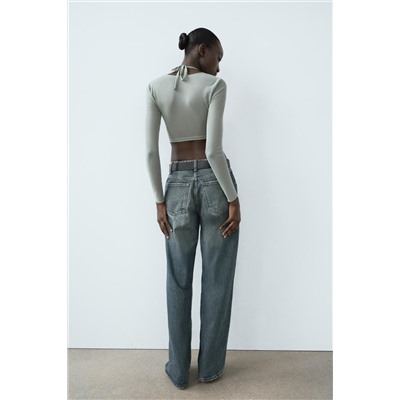 TULLE CROP TOP