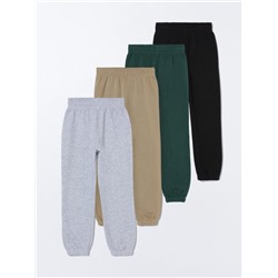 PACK DE 4 PANTALONES DE FELPA BÁSICOS