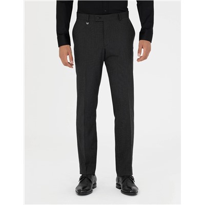 Antrasit Slim Fit Kumaş Pantolon