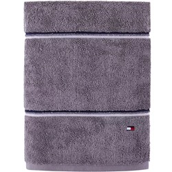 Tommy Hilfiger Modern American Double Stripe 30" x 54" Cotton Bath Towel