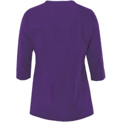 Butter-Soft Scrubs by UA™ 3/4 Sleeve Mock Wrap Top